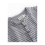 Totoro - Cotton Linen - Marine Check