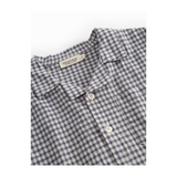 Tage - Cotton Linen - Marine Check