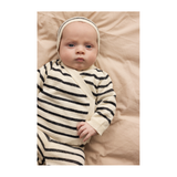 Tanea - Linen Mix Stripe - Off White Stripe