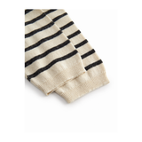 Powy - Linen Mix Stripe - Off White Stripe