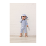 Swal Suit - Swim Print - Bolich Blue Stripe