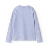 Swean Tee - Swim Print - Bolich Blue Stripe