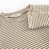 Swean Tee - Dark Bronze Stripe
