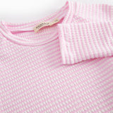 Swean Tee - Pink Stripe