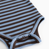 Plain Body LS | Modal Stripe - Blue Heaven Stripe