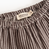 Panto | Soft Denim - Dark Brownie Stripe