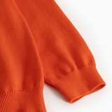 Teno Polo | Cotton Knit Plain - Grapefruit