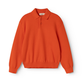 Teno Polo | Cotton Knit Plain - Grapefruit