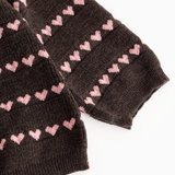 Torin B | Light Cotton Wool Pattern - Rose Frosting Hearts