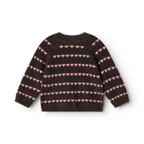 Torin B | Light Cotton Wool Pattern - Rose Frosting Hearts