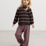 Torin | Light Cotton Wool Pattern - Rose Frosting Hearts