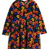Violas aop velour dress - Multi