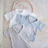 Vajol s.sleeve polo - off-white
