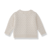 Nimes-Nb girly cardigan - ecru