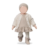 Nimes-Nb girly cardigan - ecru