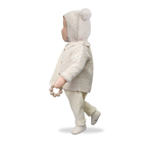 Nimes-Nb girly cardigan - ecru