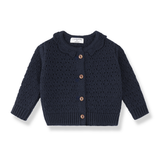 Nimes-Bb girly cardigan - blue