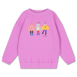 cozydrop sweater - mauve orchid