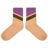 sporty socks - sand stipe