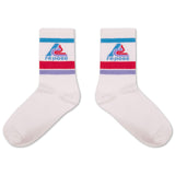 sporty socks - white logo