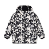 Hooded puffer - Liquid marble