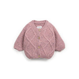 Knitted cardigan - Rose