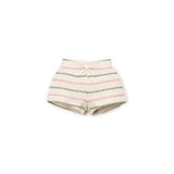 Striped jersey shorts - sculpture