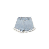 Denim shorts - denim