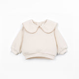 Jersey collar sweater - Sketches