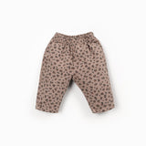 Printed twill trousers - Drawing