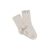 Bell Socks - Panda - Silver Grey