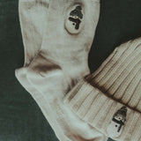 Lala Socks | Snowman - Soft Grey