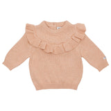 Donsje Mare Sweater Light Coral Melange