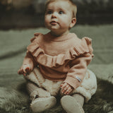 Donsje Mare Sweater Light Coral Melange