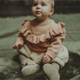 Donsje Mare Sweater Light Coral Melange