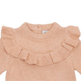 Donsje Mare Sweater Light Coral Melange
