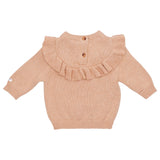 Donsje Mare Sweater Light Coral Melange