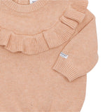 Donsje Mare Sweater Light Coral Melange