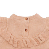 Donsje Mare Sweater Light Coral Melange