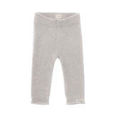 Trig Merino Wool Trousers - Soft Grey Melange