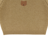 Sibbe Merino Wool Sweater - Bear - Sesame