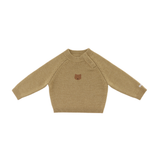 Sibbe Merino Wool Sweater - Bear - Sesame