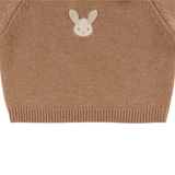 Sibbe Merino Wool Sweater - Fluffy Bunny - Hazelnut