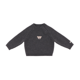 Sibbe Merino Wool Sweater - Koala - Cloudy Grey Melange