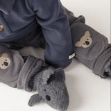 Maicer Merino Wool Booties | Koala - Cloudy Grey Melange