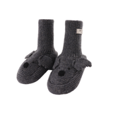 Maicer Merino Wool Booties | Koala - Cloudy Grey Melange