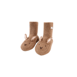 Maicer Merino Wool Booties | Fluffy Bunny - Hazelnut