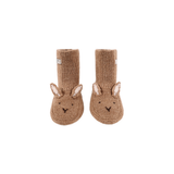 Maicer Merino Wool Booties | Fluffy Bunny - Hazelnut