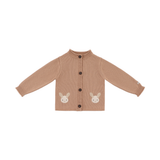 Danta Cardigan - Fluffy Bunny - Rose Mocha