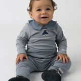 Bram Bodysuit | Polar Bear - Foggy Blue